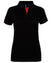 Polo contrasté -AQ022 Polo femme :minimum 5 pièces Asquith & Fox Black/red S 