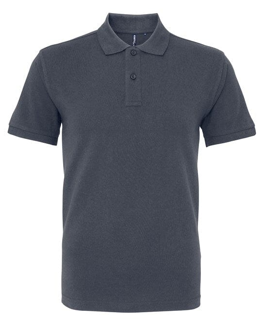 Polo organic coton - AQ082 polo homme : minimum 5 pièces Asquith & Fox graphite S 