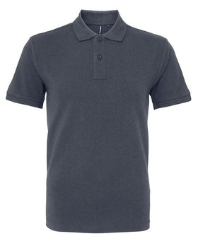 Polo organic coton - AQ082 polo homme : minimum 5 pièces Asquith & Fox graphite S 