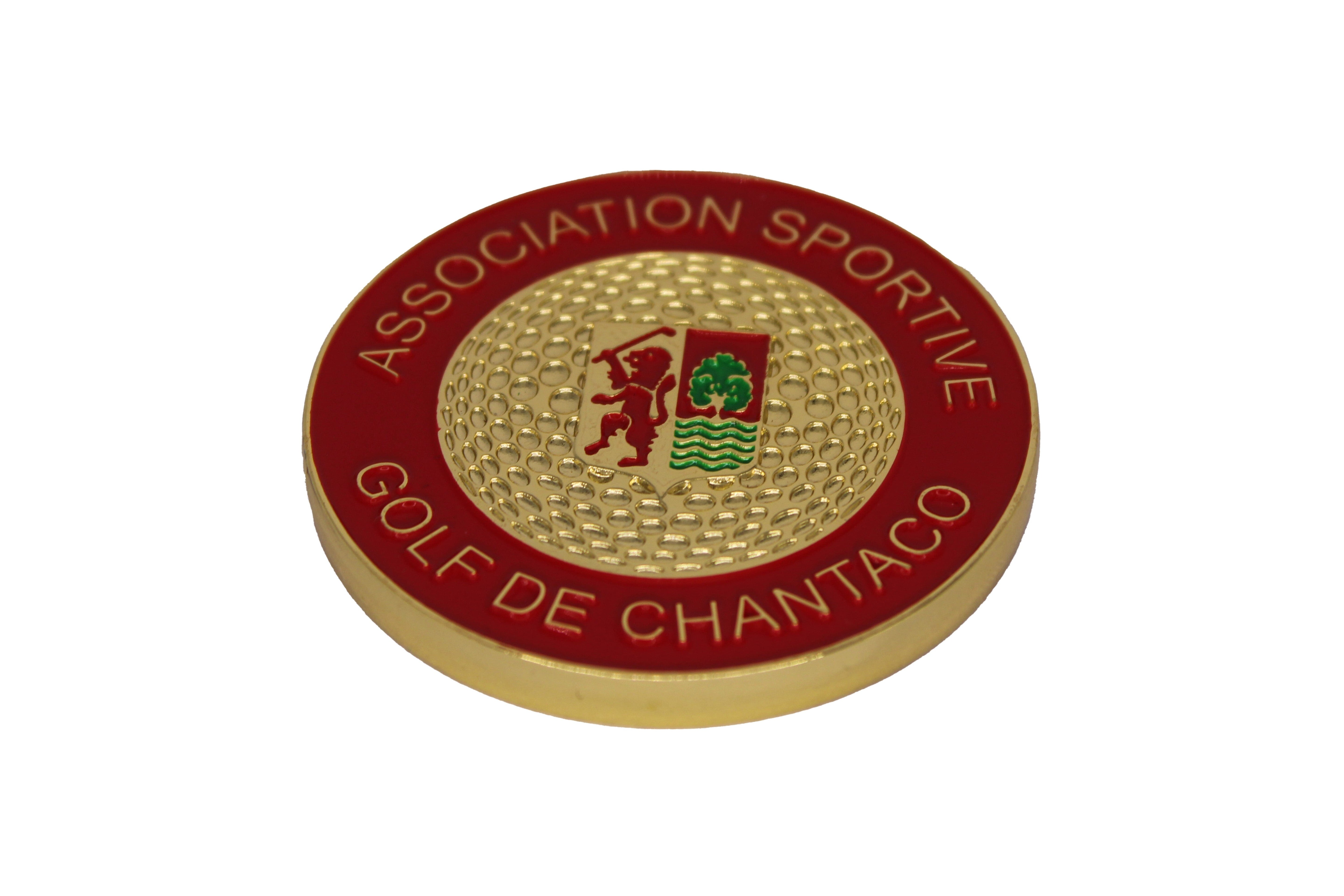 Mon Marque Balle marque balle : minimum 100 pièces Alvin Golf Créa AS Golf de Chantaco verso 
