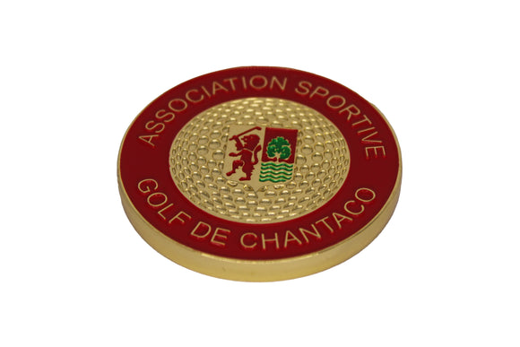 Mon Marque Balle marque balle : minimum 100 pièces Alvin Golf Créa AS Golf de Chantaco verso 