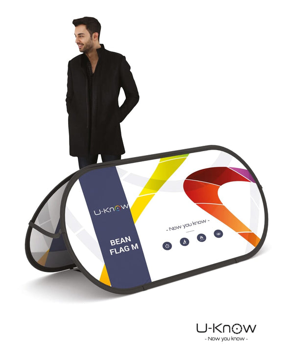 Banner Barriere publicitaire : aucun minimum U-know 110 x 250 