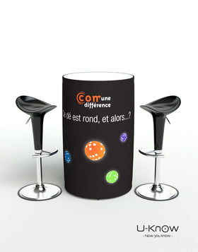 Comptoir table haute Comptoir table haute : aucun minimum U-know 