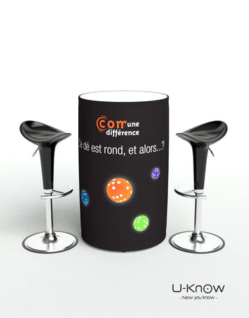 Comptoir table haute Comptoir table haute : aucun minimum U-know 