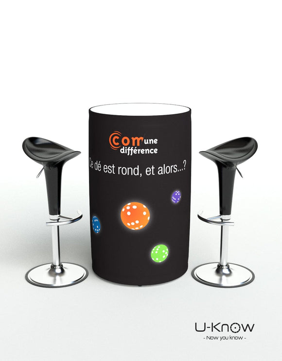 Comptoir table haute Comptoir table haute : aucun minimum U-know 