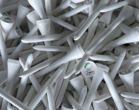 Tee biodégradable marquage cup uniquement vendu en vrac tee de golf: minimum 1000 pièces Biogolftee 