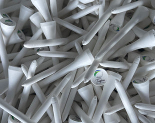 Tee biodégradable marquage cup uniquement vendu en vrac tee de golf: minimum 1000 pièces Biogolftee 