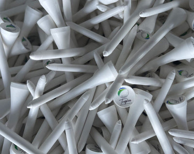Tee biodégradable marquage cup uniquement vendu en vrac tee de golf: minimum 1000 pièces Biogolftee 
