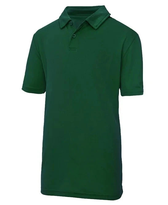 Cool polo junior - JC040J polo junior Just Cool Vert bouteille 3-4 ans 