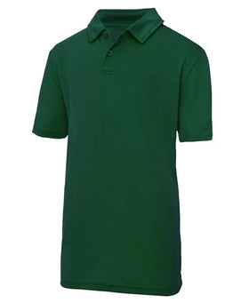 Cool polo junior - JC040J polo junior Just Cool Vert bouteille 3-4 ans 