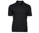 Polo luxury stretch coloris 1 Tee Jays Noir S 