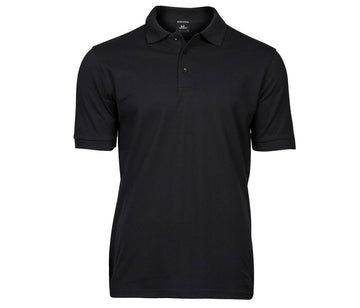 Polo luxury stretch coloris 1 Tee Jays Noir S 