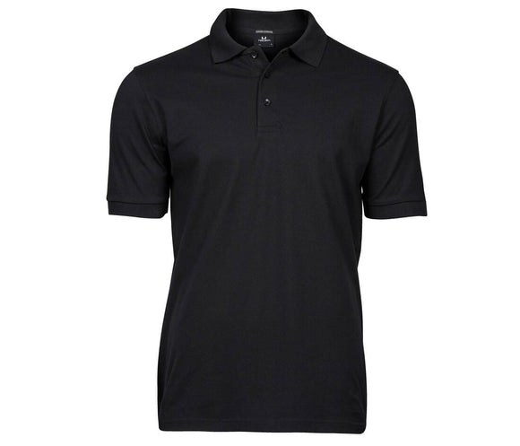 Polo luxury stretch coloris 1 Tee Jays Noir S 