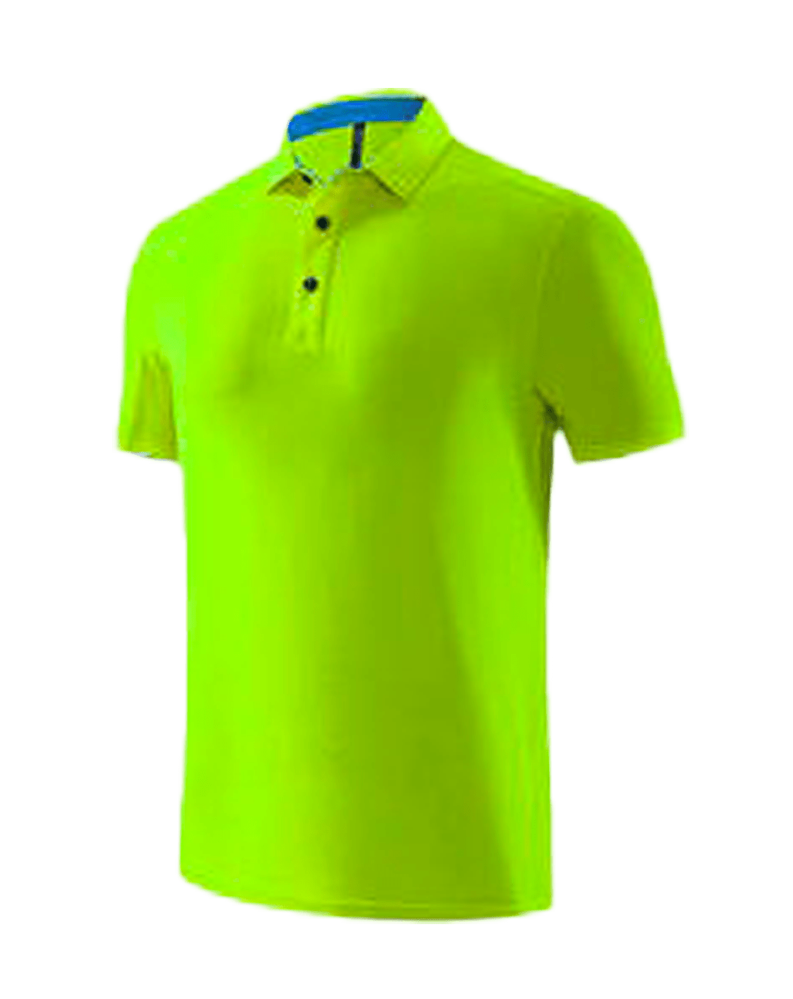 Polo école de golf - shinny polo junior minimum: 25 pièces à la couleur B.Land Jaune fluo 140 -155 cm 