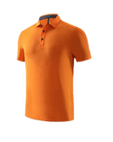 Polo école de golf - shinny polo junior minimum: 25 pièces à la couleur B.Land Orange 140 -155 cm 