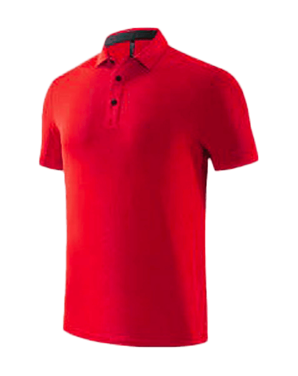 Polo école de golf - shinny polo junior minimum: 25 pièces à la couleur B.Land Rouge 140 -155 cm 