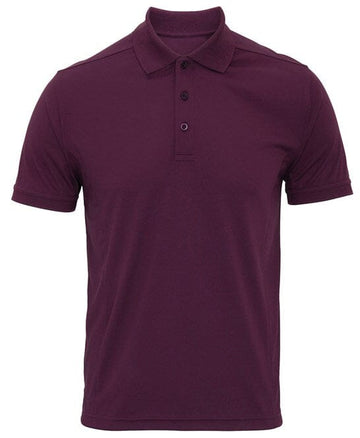 Polo Piqué Coolchecker PR615 Polo homme :minimum 5 pièces Premier Aubergine S 