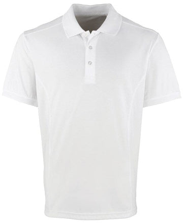 Polo Piqué Coolchecker PR615 Polo homme :minimum 5 pièces Premier Blanc S 