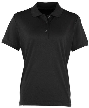 Polo Piqué Coolchecker PR616 Polo femme :minimum 5 pièces Premier Noir XS 