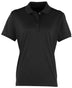 Polo Piqué Coolchecker PR616 Polo femme :minimum 5 pièces Premier Noir XS 