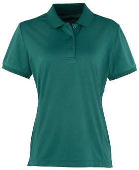 Polo Piqué Coolchecker PR616 Polo femme :minimum 5 pièces Premier Vert Bouteille XS 