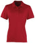 Polo Piqué Coolchecker PR616 Polo femme :minimum 5 pièces Premier Bordeaux XS 