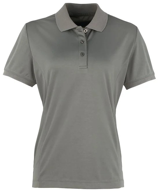 Polo Piqué Coolchecker PR616 Polo femme :minimum 5 pièces Premier Dark gris XS 