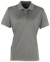 Polo Piqué Coolchecker PR616 Polo femme :minimum 5 pièces Premier Dark gris XS 