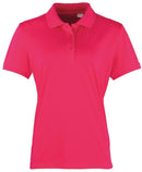 Polo Piqué Coolchecker PR616 Polo femme :minimum 5 pièces Premier Hot pink XS 