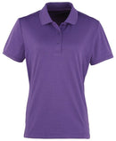 Polo Piqué Coolchecker PR616 Polo femme :minimum 5 pièces Premier Purple XS 