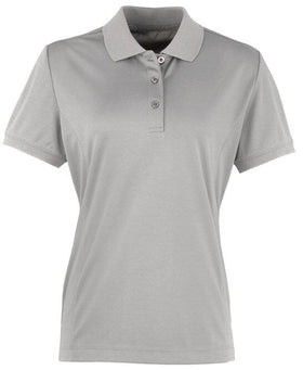 Polo Piqué Coolchecker PR616 Polo femme :minimum 5 pièces Premier Silver XS 