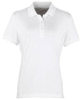 Polo Piqué Coolchecker PR616 Polo femme :minimum 5 pièces Premier Blanc XS 