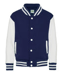 Sweat teddy école de golf -JH043J Sweat EDG - minimum 5 pièces AWDis Marine/blanc 3/4 ans 