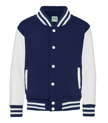 Sweat teddy école de golf -JH043J Sweat EDG - minimum 5 pièces AWDis Marine/blanc 3/4 ans 