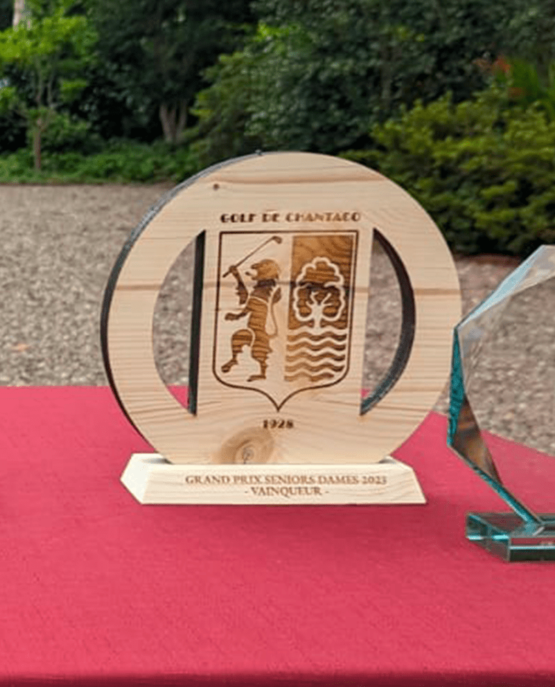 Trophée en Bois trophées: Aucun minimum de commande ULS france 