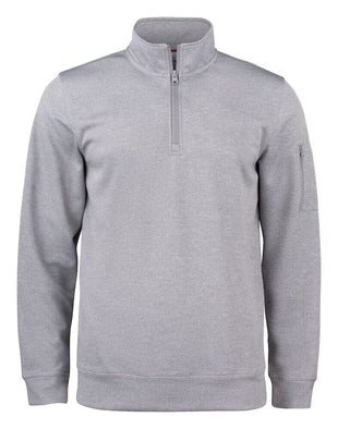 1/4 zip pour école de golf - 021072 pull junior:minimum 5 pièces Clique Gris 100 