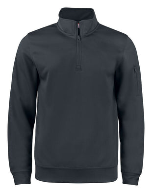 1/4 zip pour école de golf - 021072 pull junior:minimum 5 pièces Clique Noir 100 