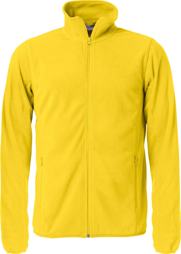 Basic Micro Fleece Jacket- Clique 023914 Veste homme : minimum 5 pièces mygolf-store Jaune XS 