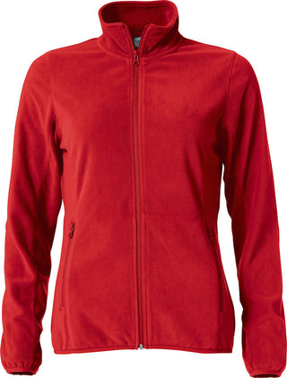 Basic Micro Fleece Jacket Lady- Clique 023915 Veste femme : minimum 5 pièces mygolf-store Rouge XS 