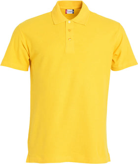 Basic Polo Clique 028230 polo homme Clique Jaune citron XS 