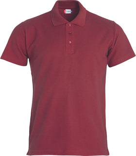 Basic Polo Clique 028230 polo homme Clique Bordeaux XS 