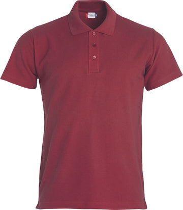 Basic Polo Clique 028230 polo homme Clique Bordeaux XS 