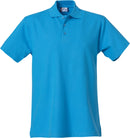 Basic Polo Clique 028230 polo homme Clique Turquoise XS 