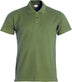 Basic Polo Clique 028230 polo homme Clique Vert Army XS 