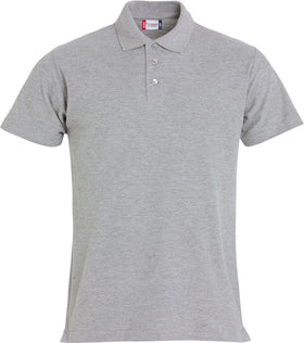 Basic Polo Clique 028230 polo homme Clique Gris mélangé XS 