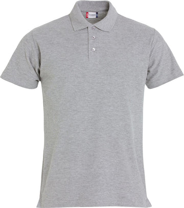 Basic Polo Clique 028230 polo homme Clique Gris mélangé XS 