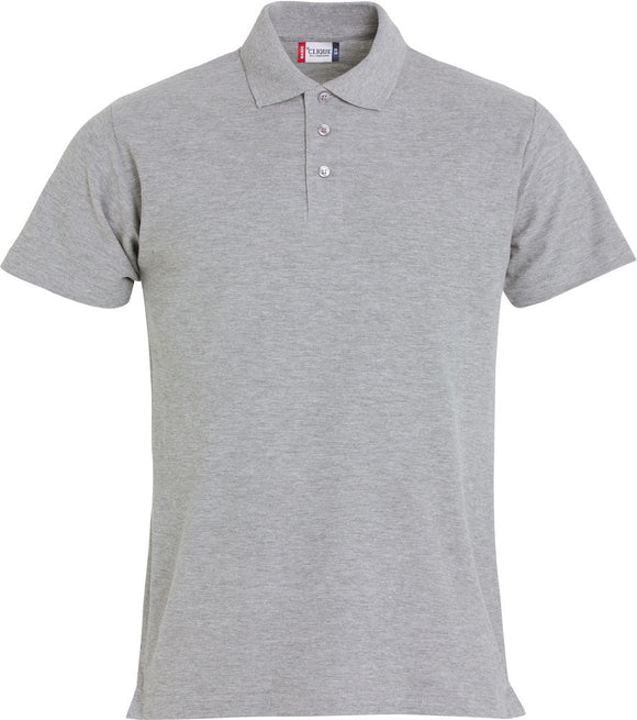Basic Polo Clique 028230 polo homme Clique Gris mélangé XS 