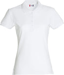 Basic Polo Lady Clique 028231 Polo femme :minimum 5 pièces Clique Blanc XS 