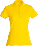 Basic Polo Lady Clique 028231 Polo femme :minimum 5 pièces Clique Jaune Citron XS 