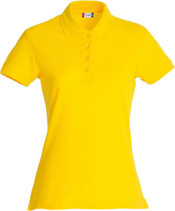 Basic Polo Lady Clique 028231 Polo femme :minimum 5 pièces Clique Jaune Citron XS 